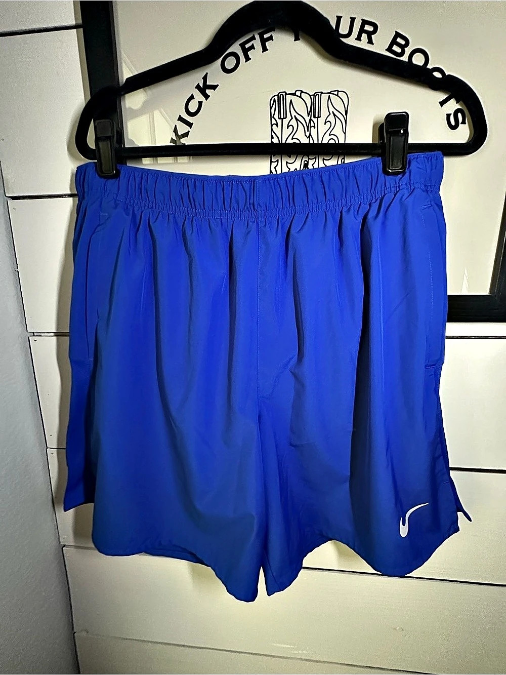 Nike Dri-FIT Athletic Shorts in Blue Large Like New